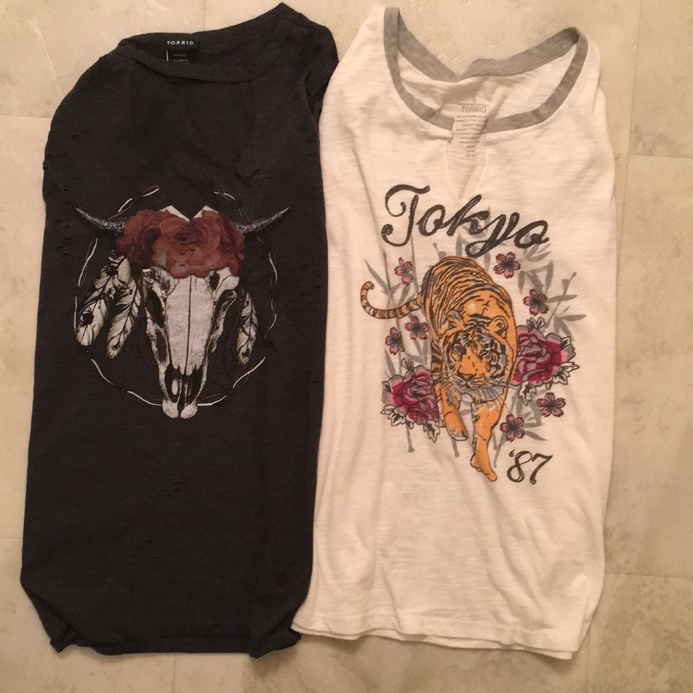 Torrid T-shirts (Lot of 2)